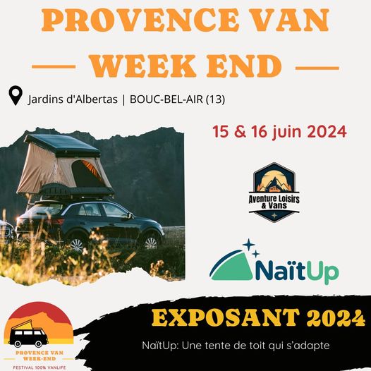 Provence Van Week-end avec Aventure Loisirs et Vans